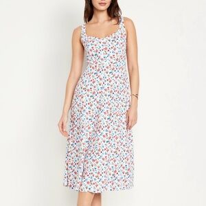 Old navy linen blend dress, size large